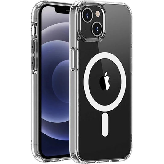 PhoneLook Coque iPhone 13 mini Gel transparent compatible MagSafe